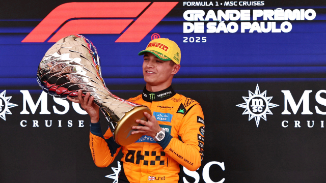 Formula 1 Brezilya Grand Prix'sinde zafer Lando Norris'in